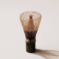 Handcrafted Matcha Whisk. Rare Purple Bamboo. 120 Tines. Easy to Use