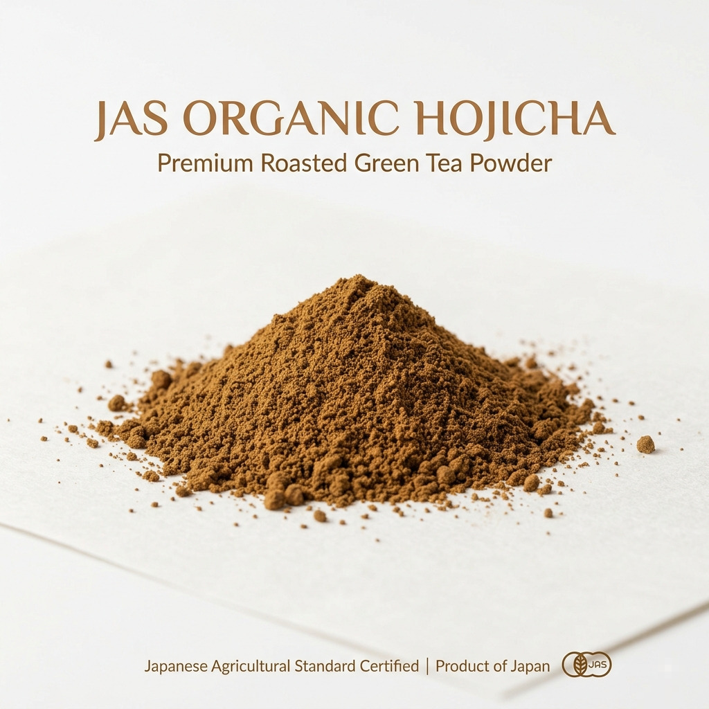 1kg JAS Organic Hojicha. Made in Japan. Award-winning Estate
