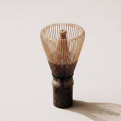 Handcrafted Matcha Whisk. Rare Purple Bamboo. 120 Tines. Easy to Use